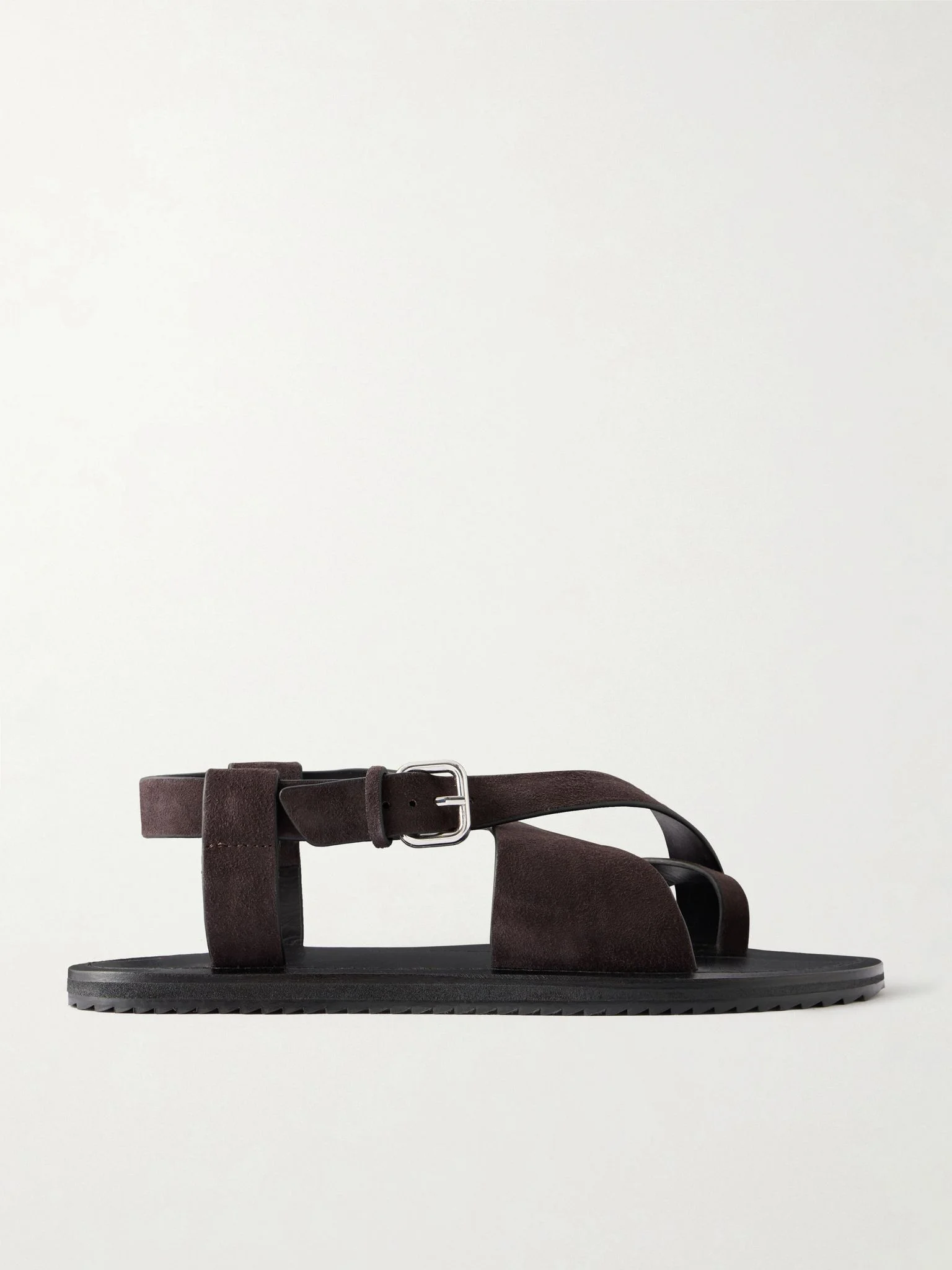 Ora suede sandals Dark brown - 1