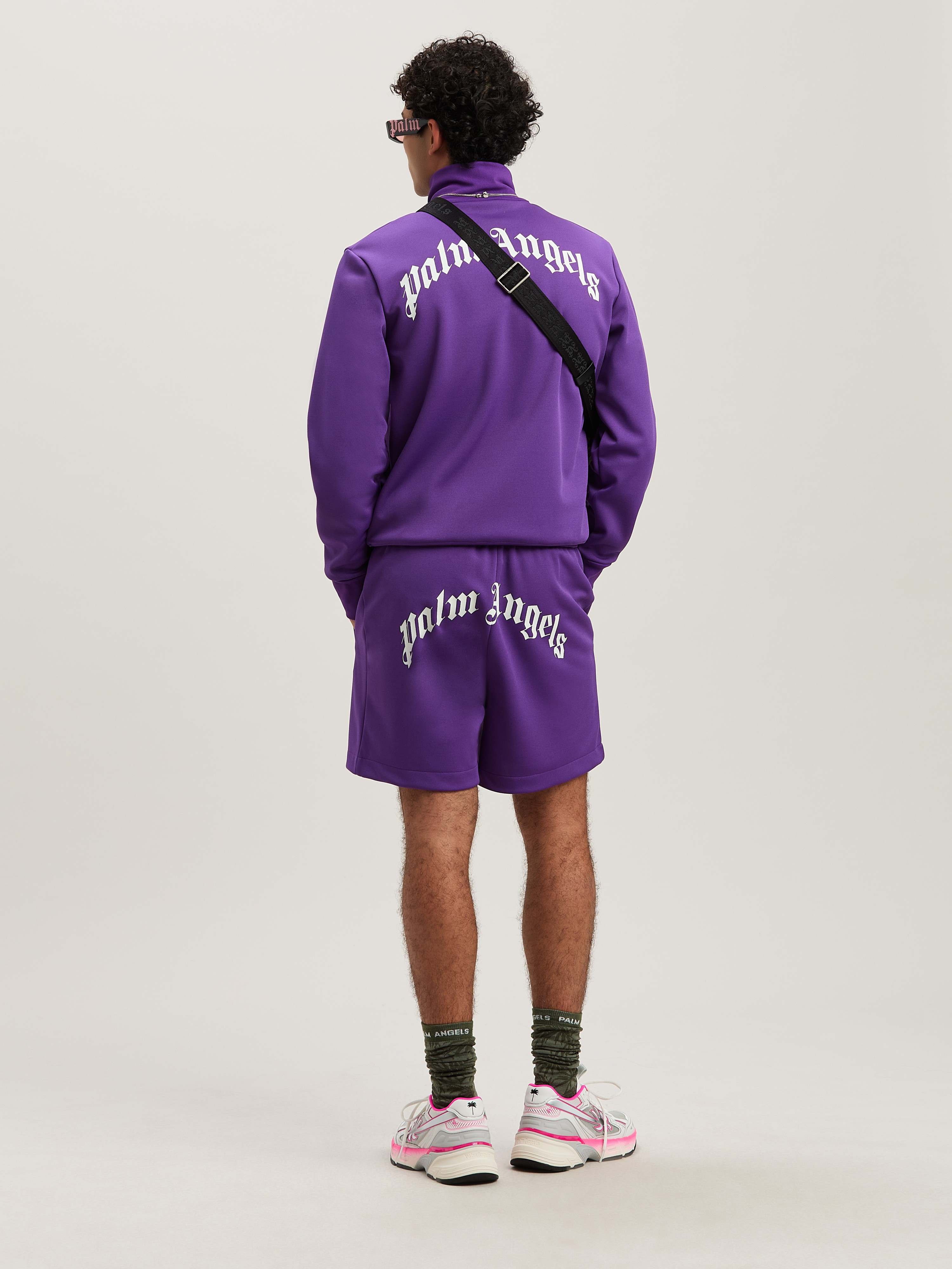 Curved Logo Track shorts - 2