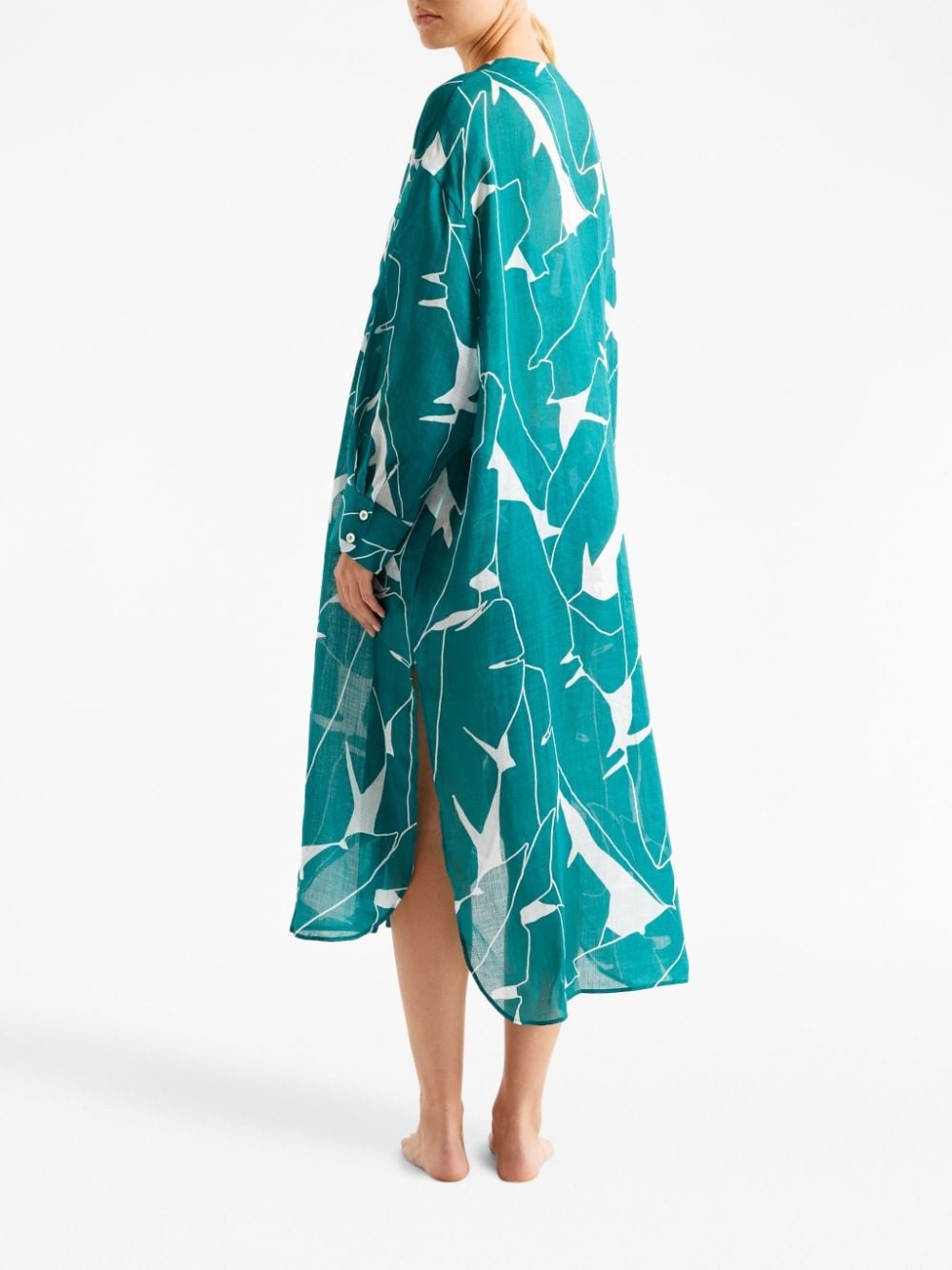 Tigre abstract-print shirt dress - 3