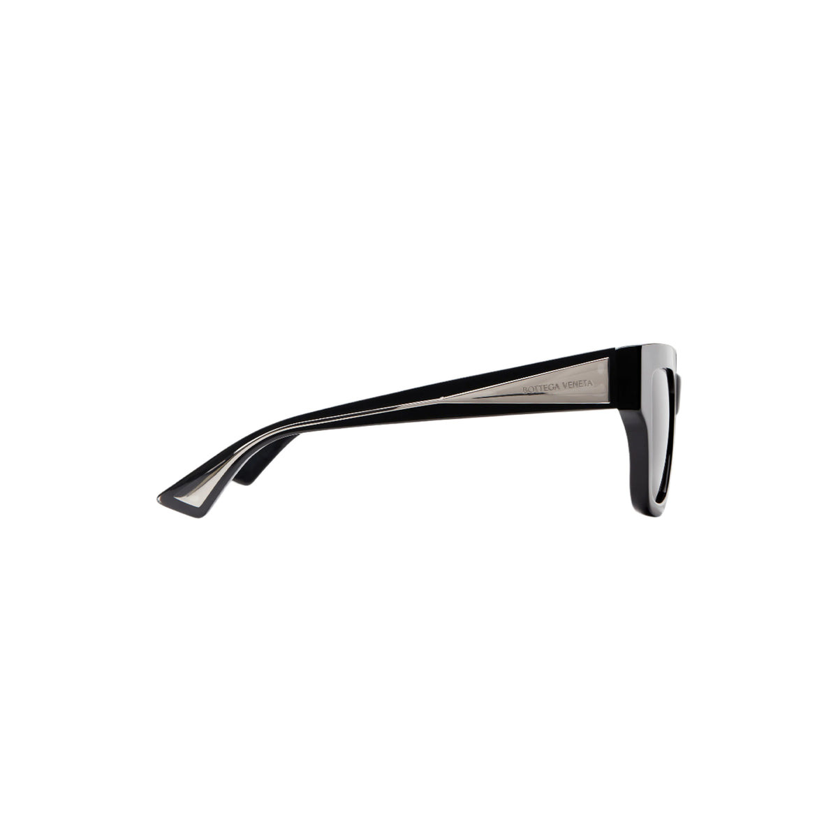 TRI-FOLD SQUARE SUNGLASSES (BLACK/GREY) - 2