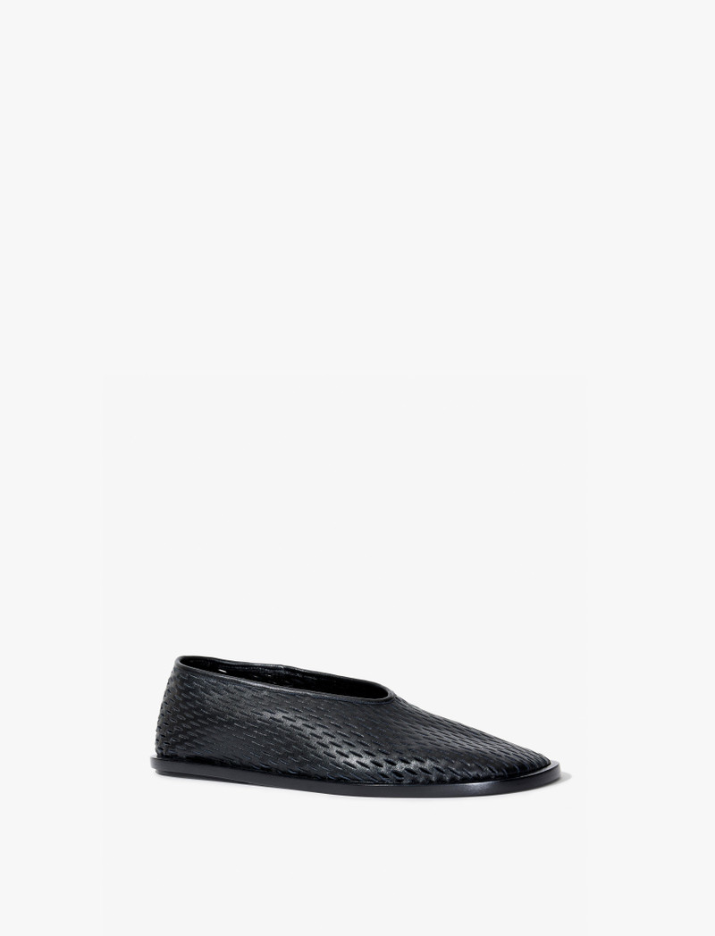 Proenza Schouler Square Perforated Slippers outlook