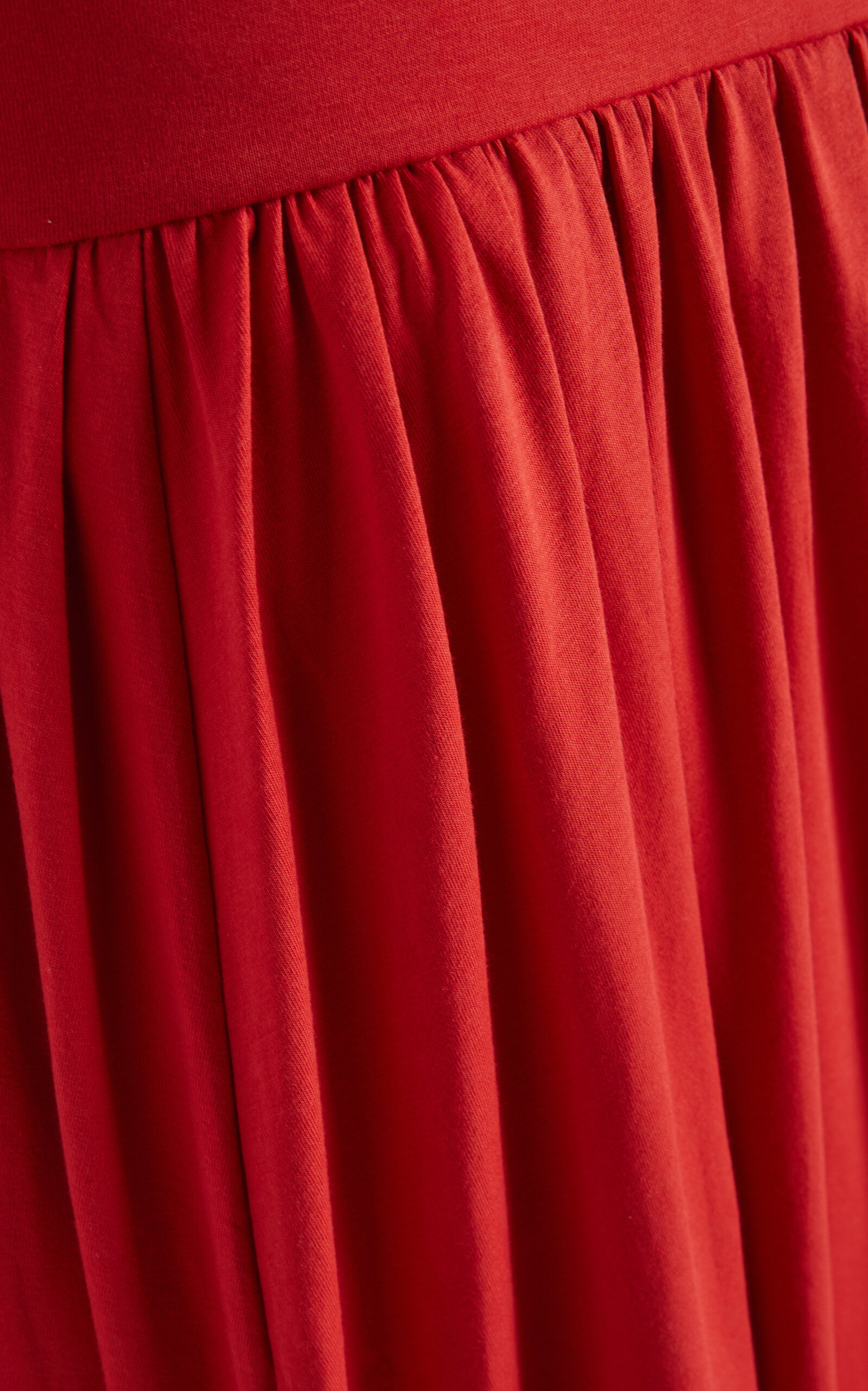 Marciella Stretch-Cotton Maxi Dress red - 6
