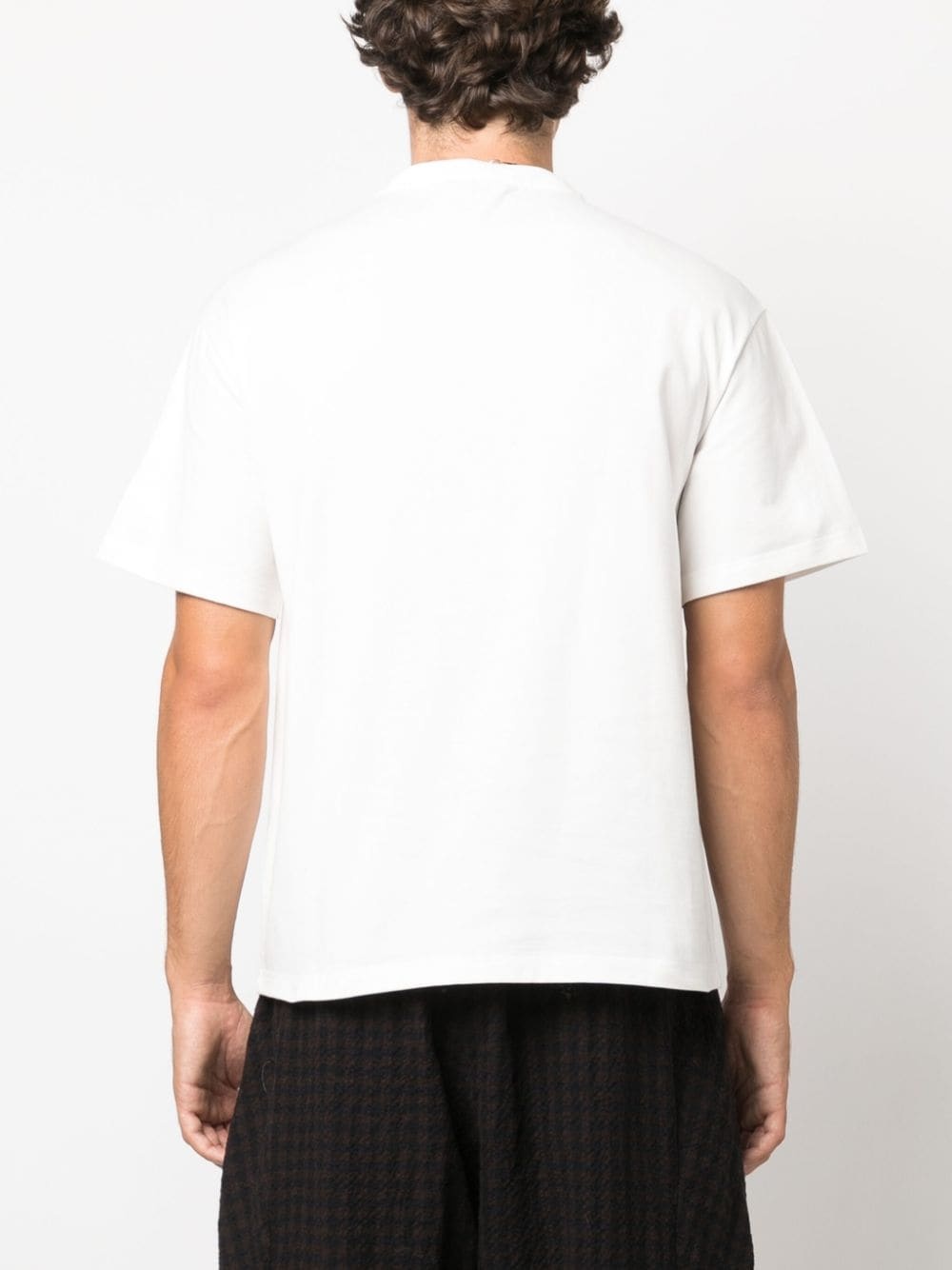 Pegaso embroidered cotton T-shirt - 4