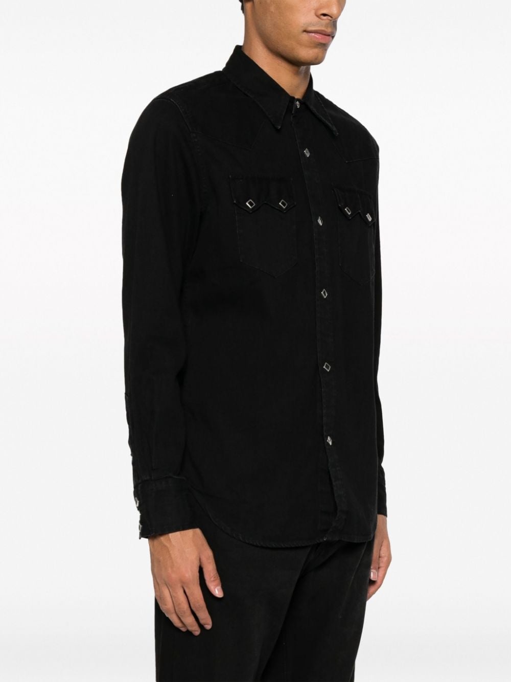 button-up cotton shirt - 3
