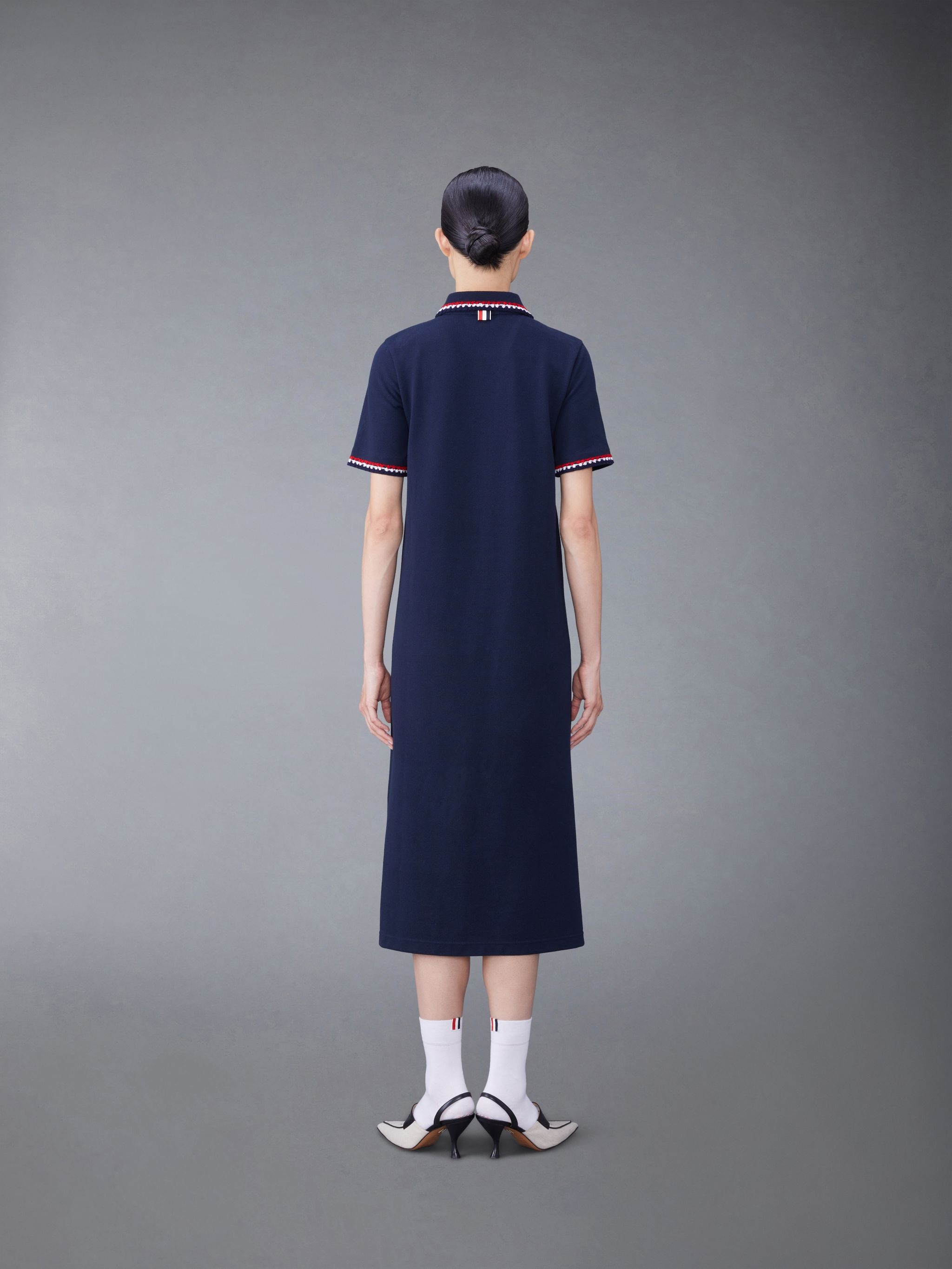 RWB-trimmed polo dress - 3