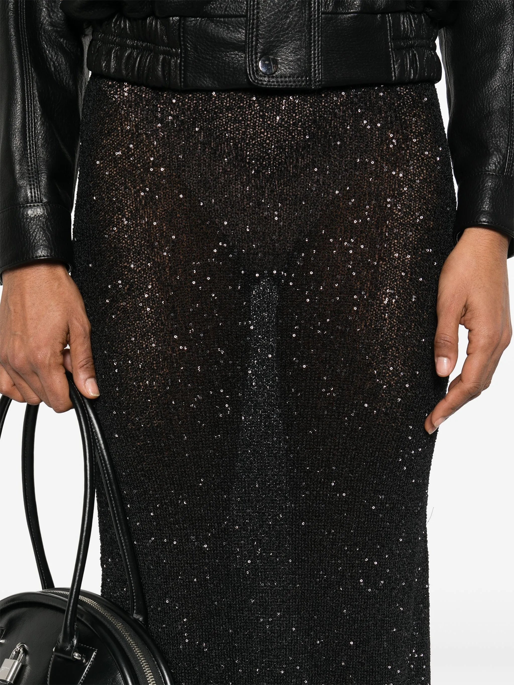 Sequinned Midi Skirt - 2