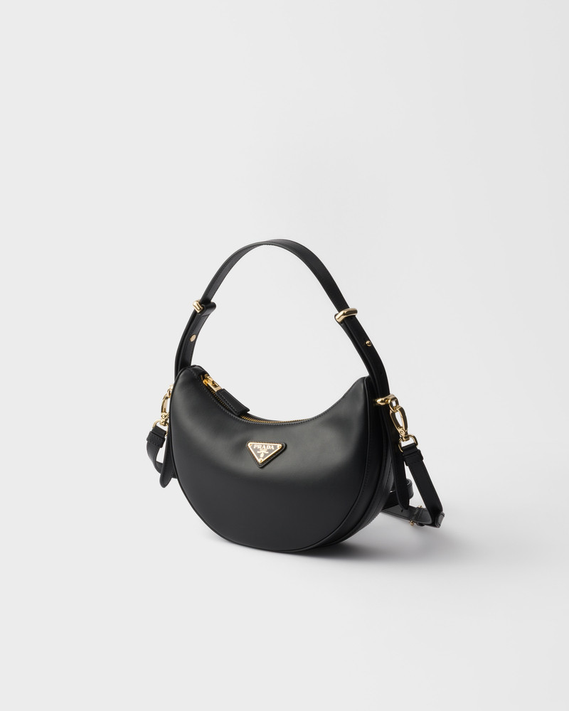 Prada Prada Arqué mini leather shoulder bag outlook