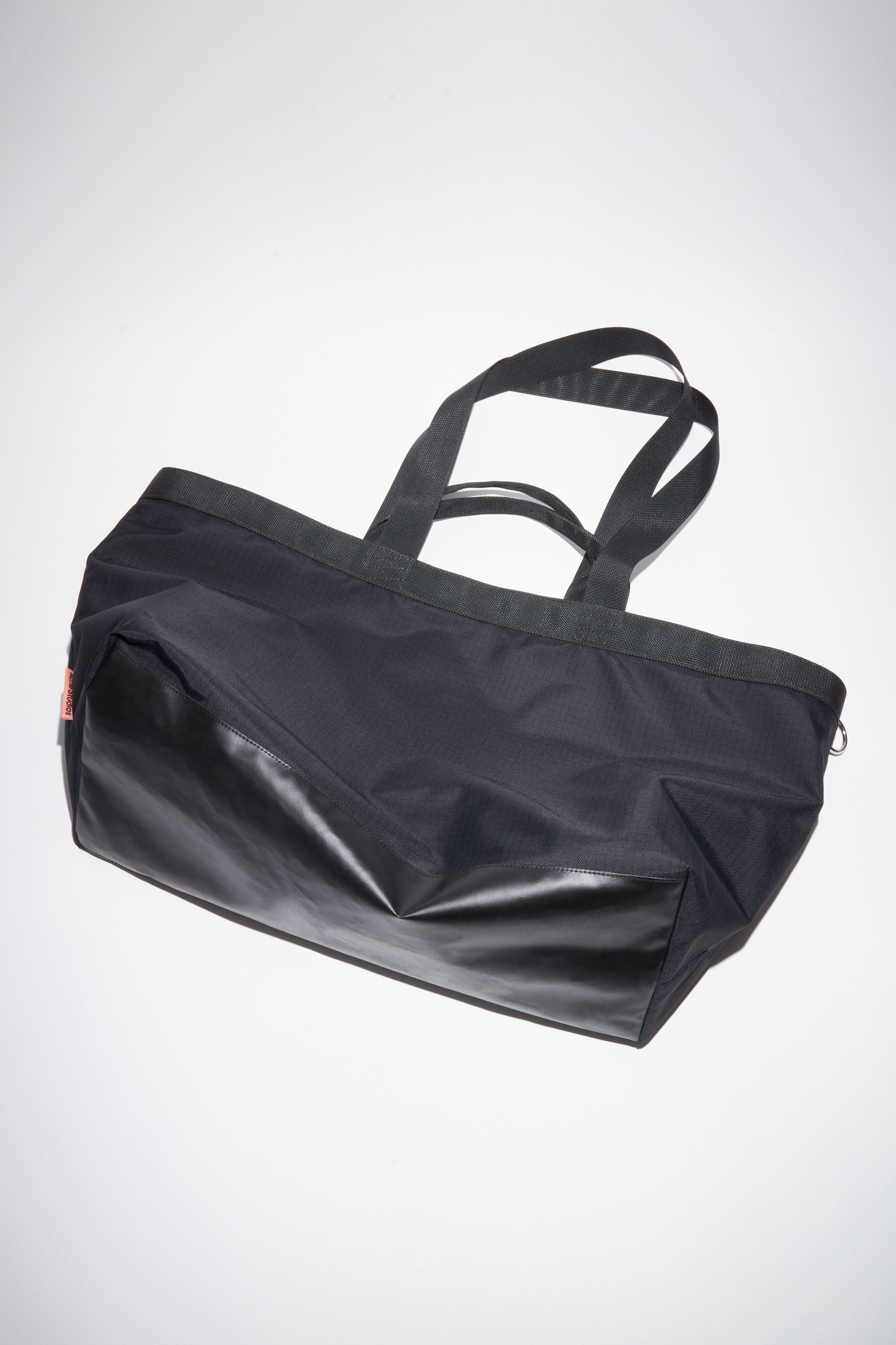 Tote nylon bag - Black - 4