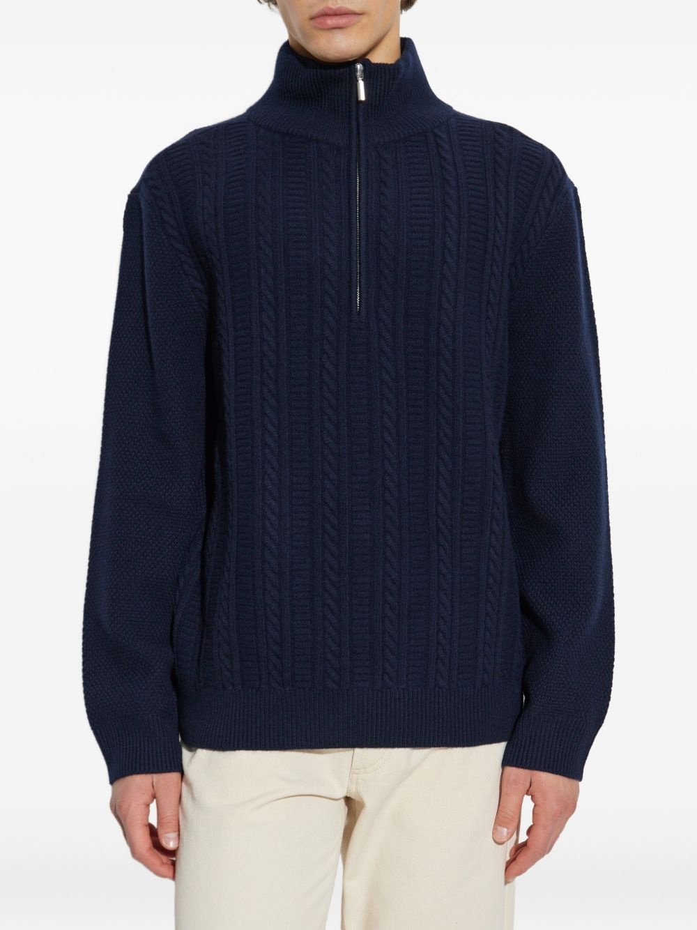 virgin wool sweater - 3