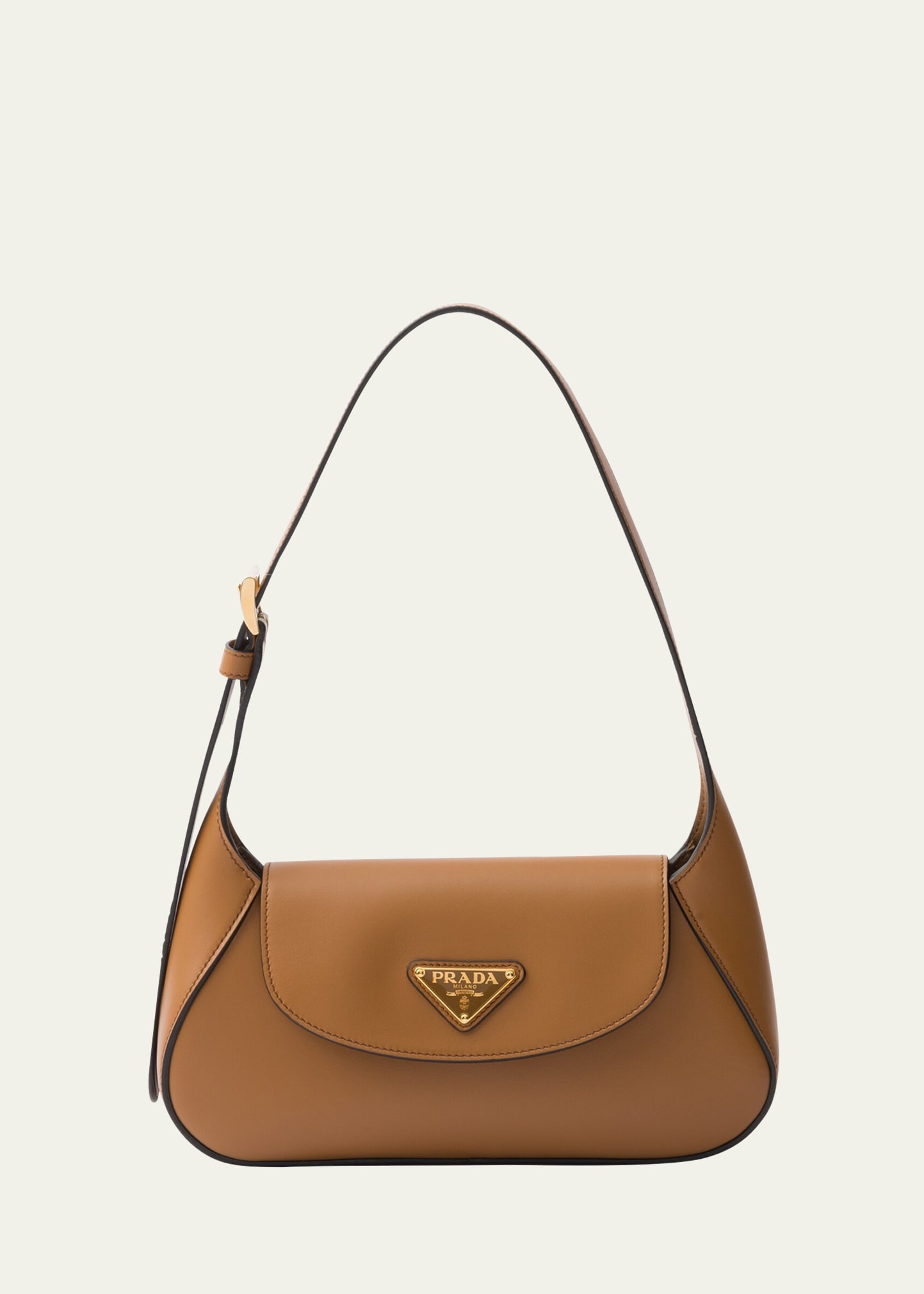 City Flap Leather Shoulder Bag - 1