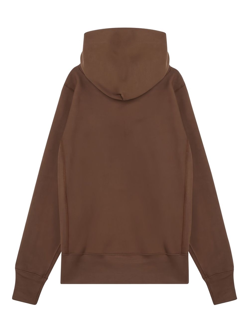 logo-patch cotton hoodie - 6