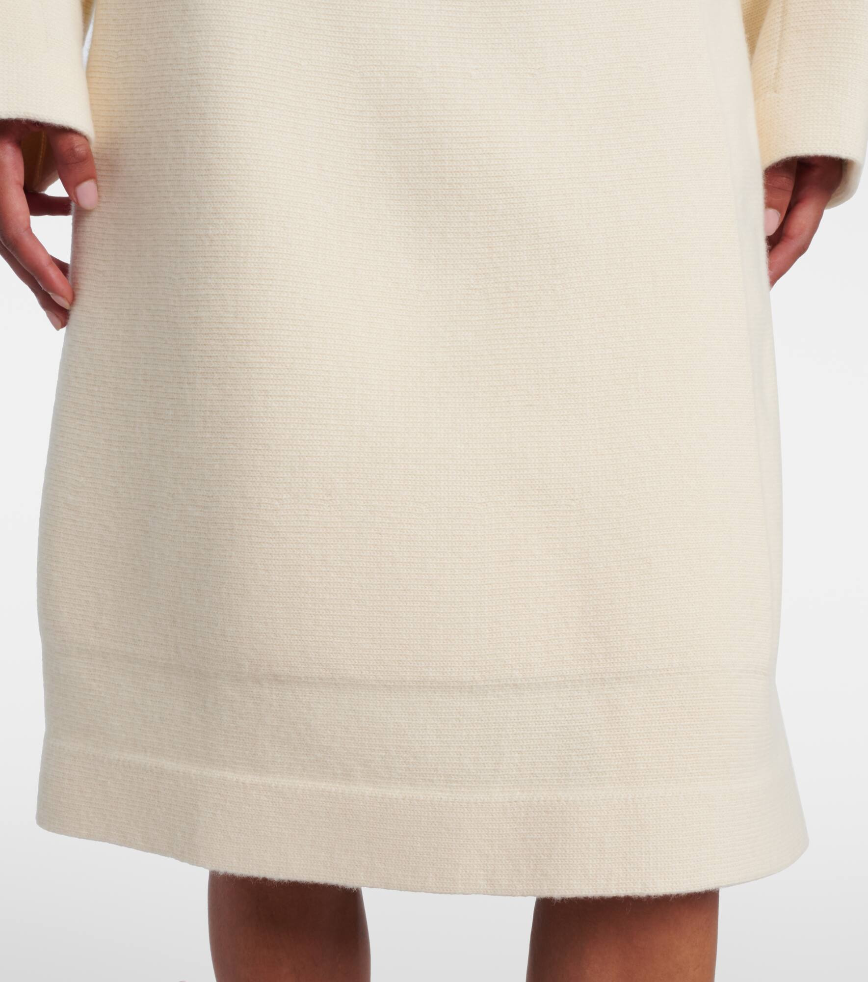 Wool-blend wrap skirt - 5