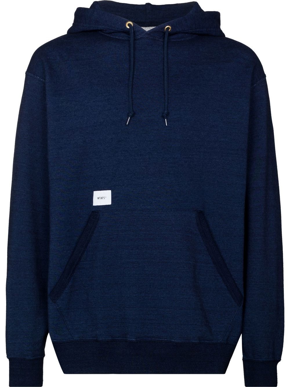 blank hooded sweatshirt - 1