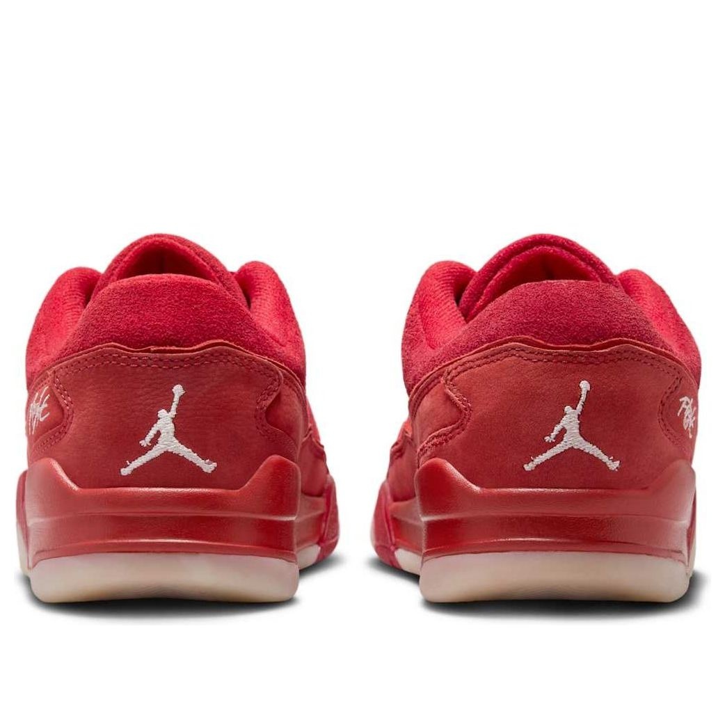 (WMNS) Air Jordan Flight Court 'Varsity Red Muslin Sail' FZ9854-601 - 5