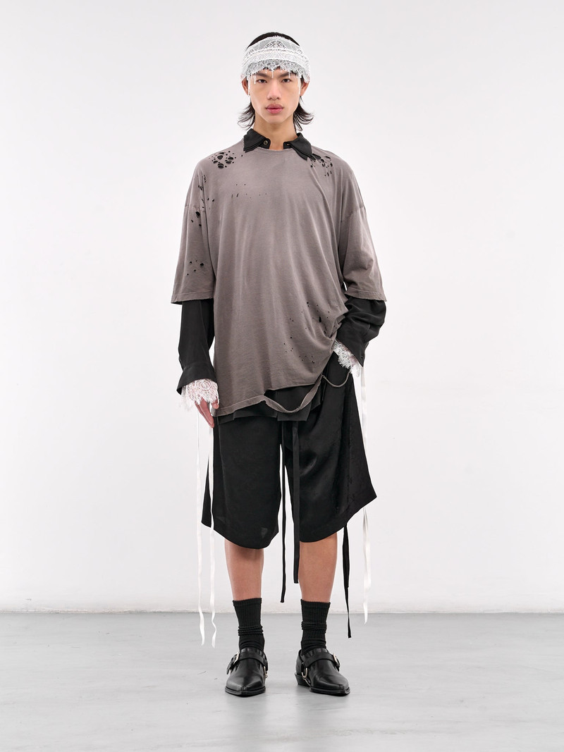 Ann Demeulemeester Dieter Distressed Tee outlook