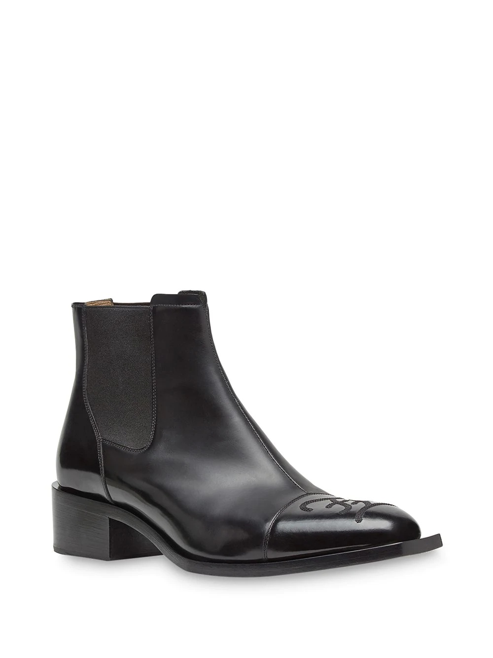 square toe Chelsea boots - 2