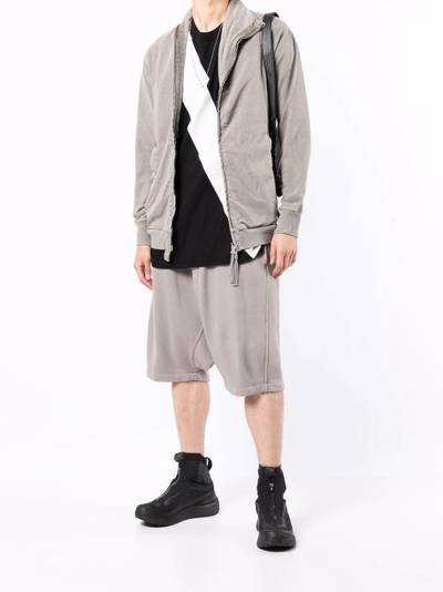 Boris Bidjan Saberi long-sleeve zipped jumper outlook