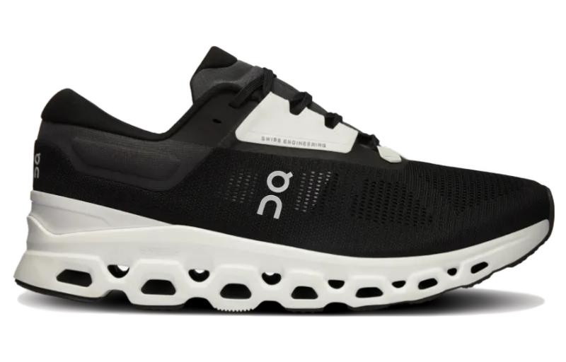 (WMNS) On Running Cloudstratus 3 'Black White' 3WD30121197 - 3