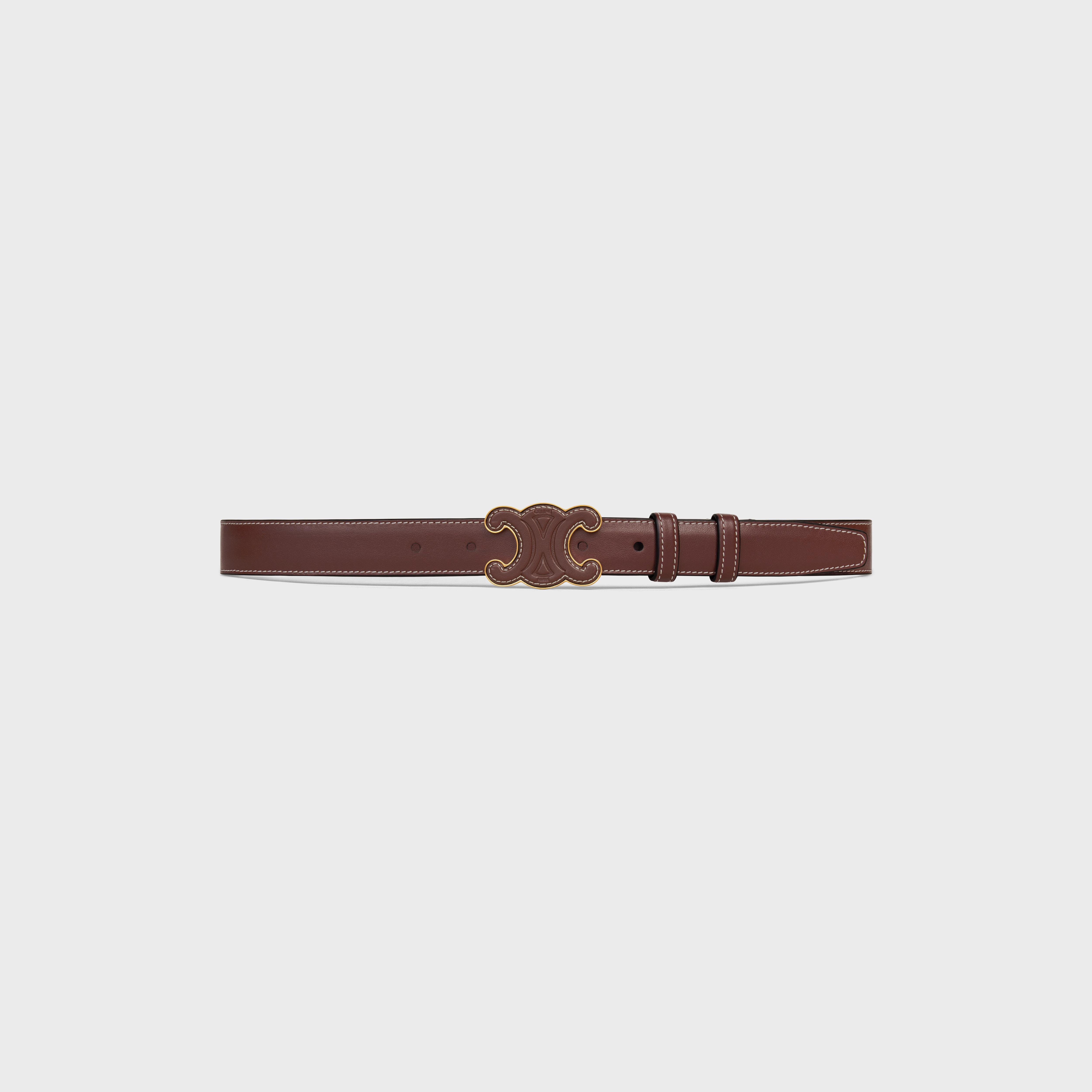 MEDIUM CUIR TRIOMPHE BELT in Smooth Calfskin - 1