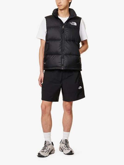 The North Face Easy Wind logo-embroidered shell shorts outlook