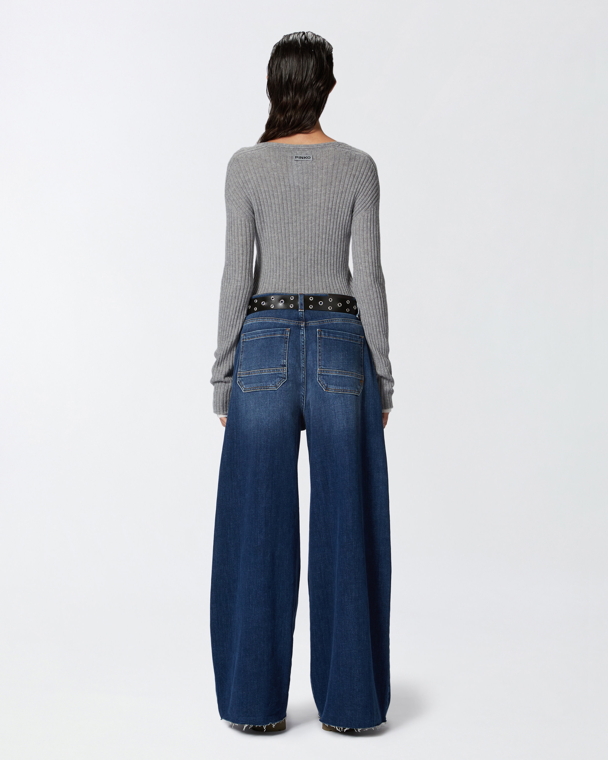 RIBBED WOOL AND CASHMERE SWEATER - 4