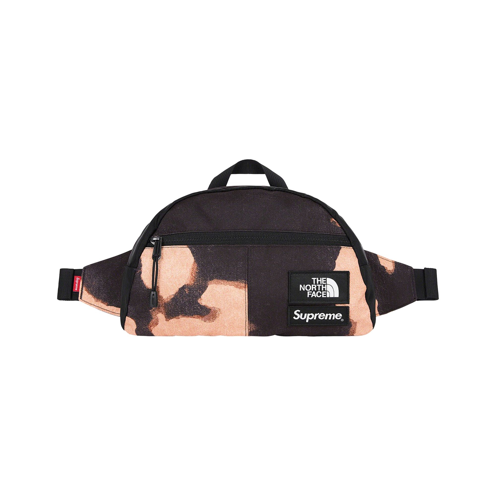 Supreme x The North Face Bleached Denim Print Roo II 'Black' - 1