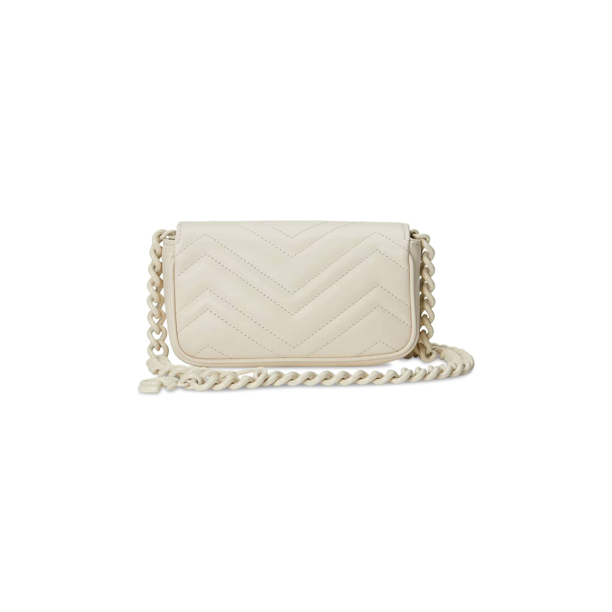 Gucci GG Marmont Belt Bag 'White' - 3
