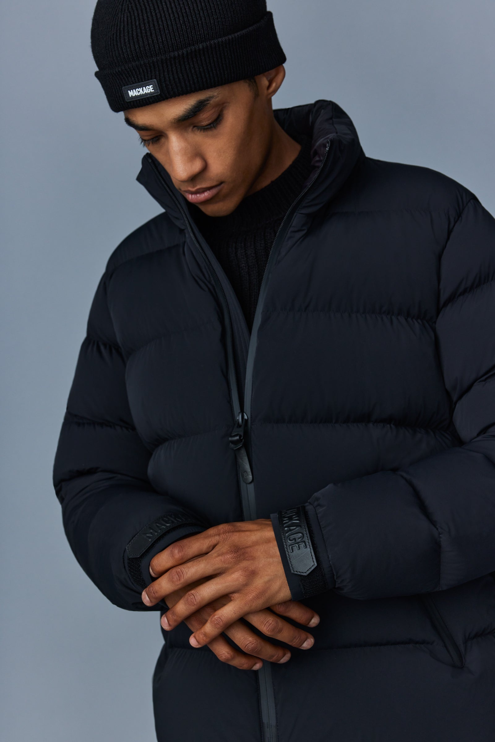 SAMUEL Stretch light down jacket with hood - 5
