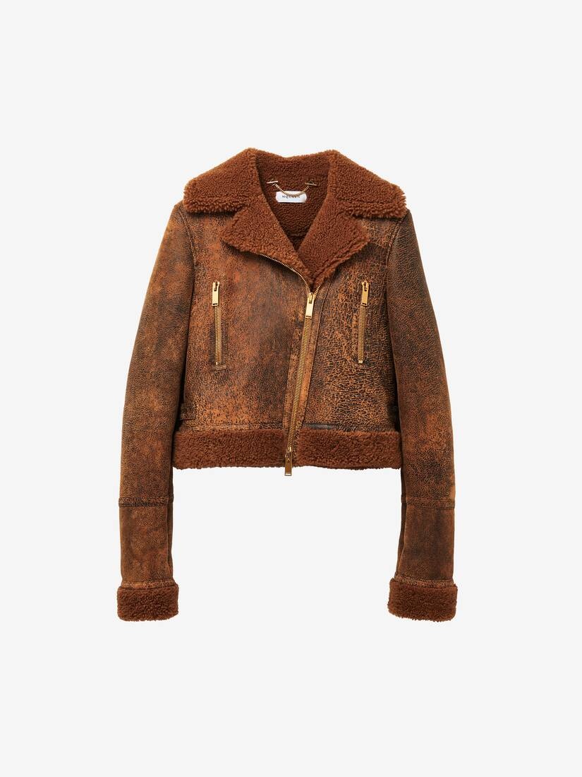 Shearling Aviator Jacket - 1