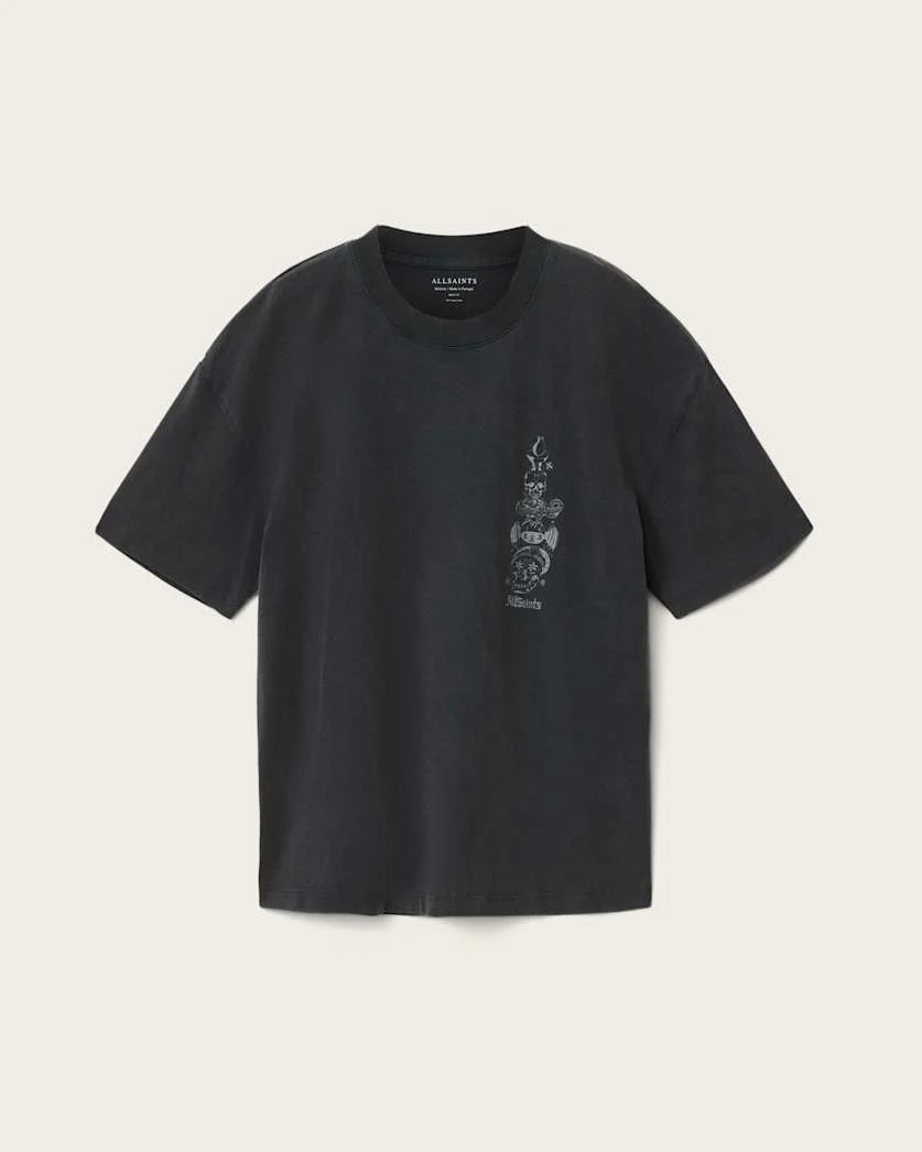 IGNIS BOXY SHORT SLEEVE GRAPHIC T-SHIRT - 1