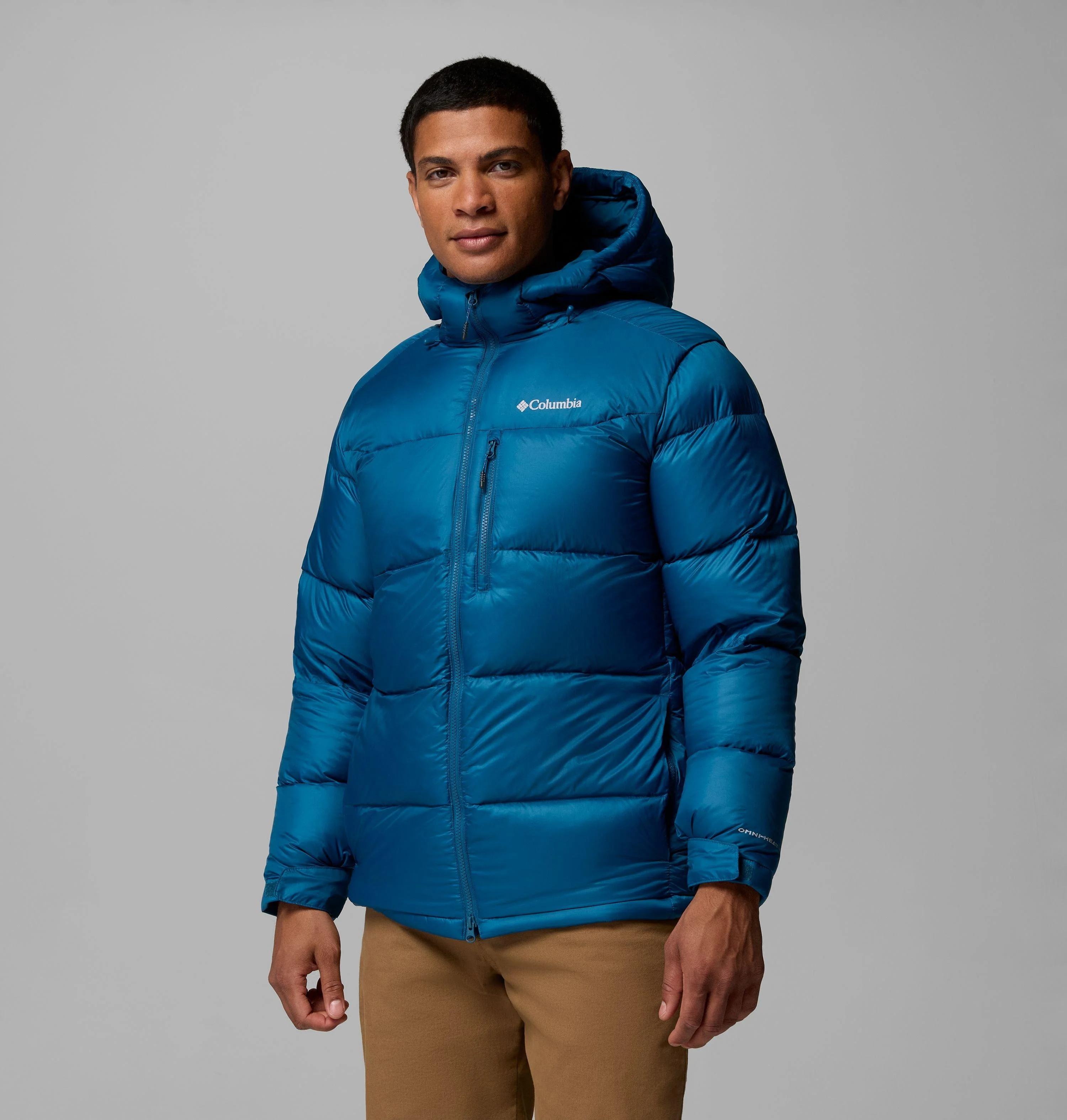 Men's Cloudview Down Hooded Jacket - 1