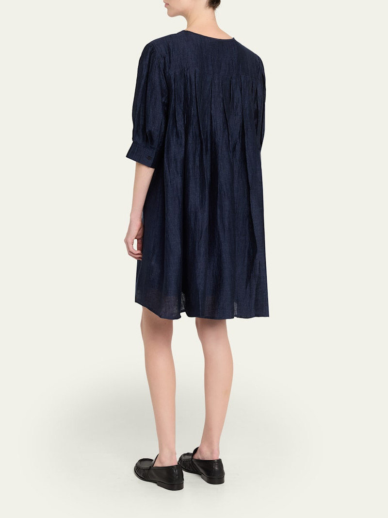 Gigi Italian Linen Mini Dress 3