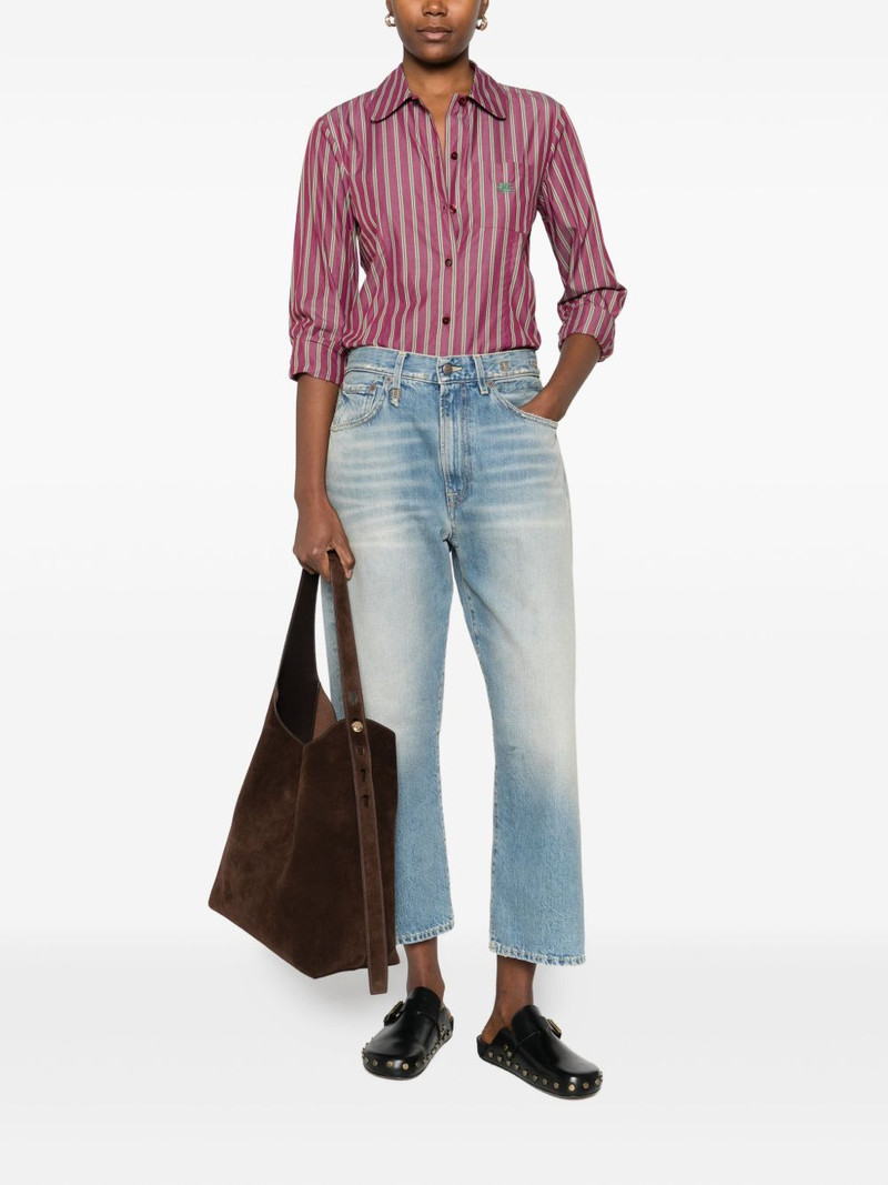 Etro striped long-sleeve shirt outlook