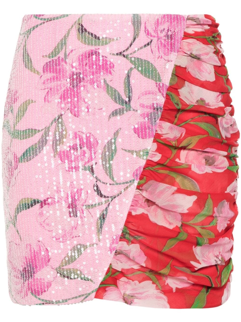sequin-embellished skirt - 1