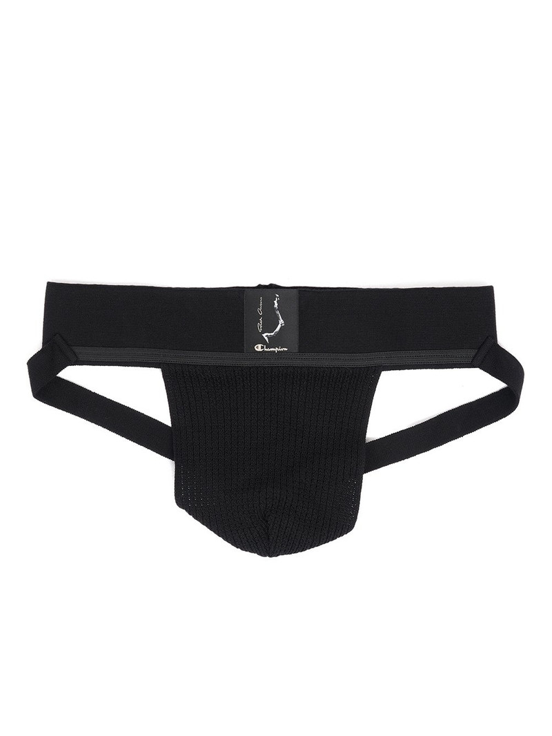 RICK OWENS MAN BLACK SWIMWEAR 1