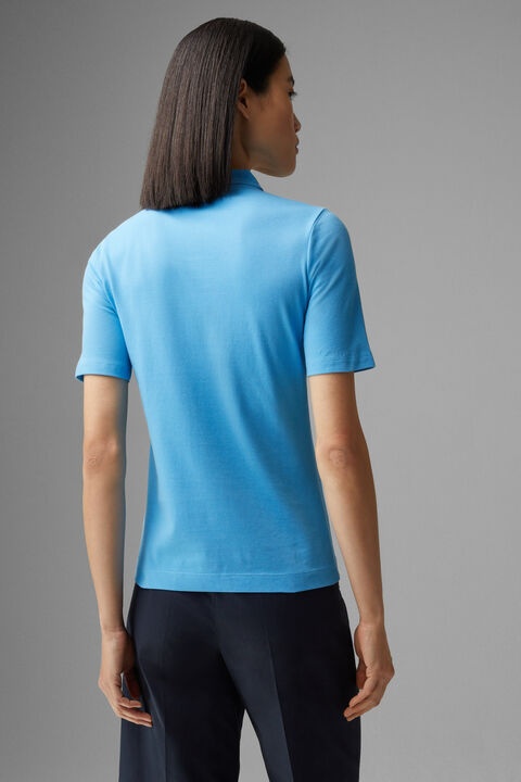 Malika Polo shirt in Light blue - 3
