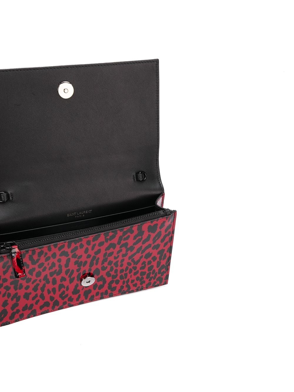 Kate leopard print wallet-on-chain - 5