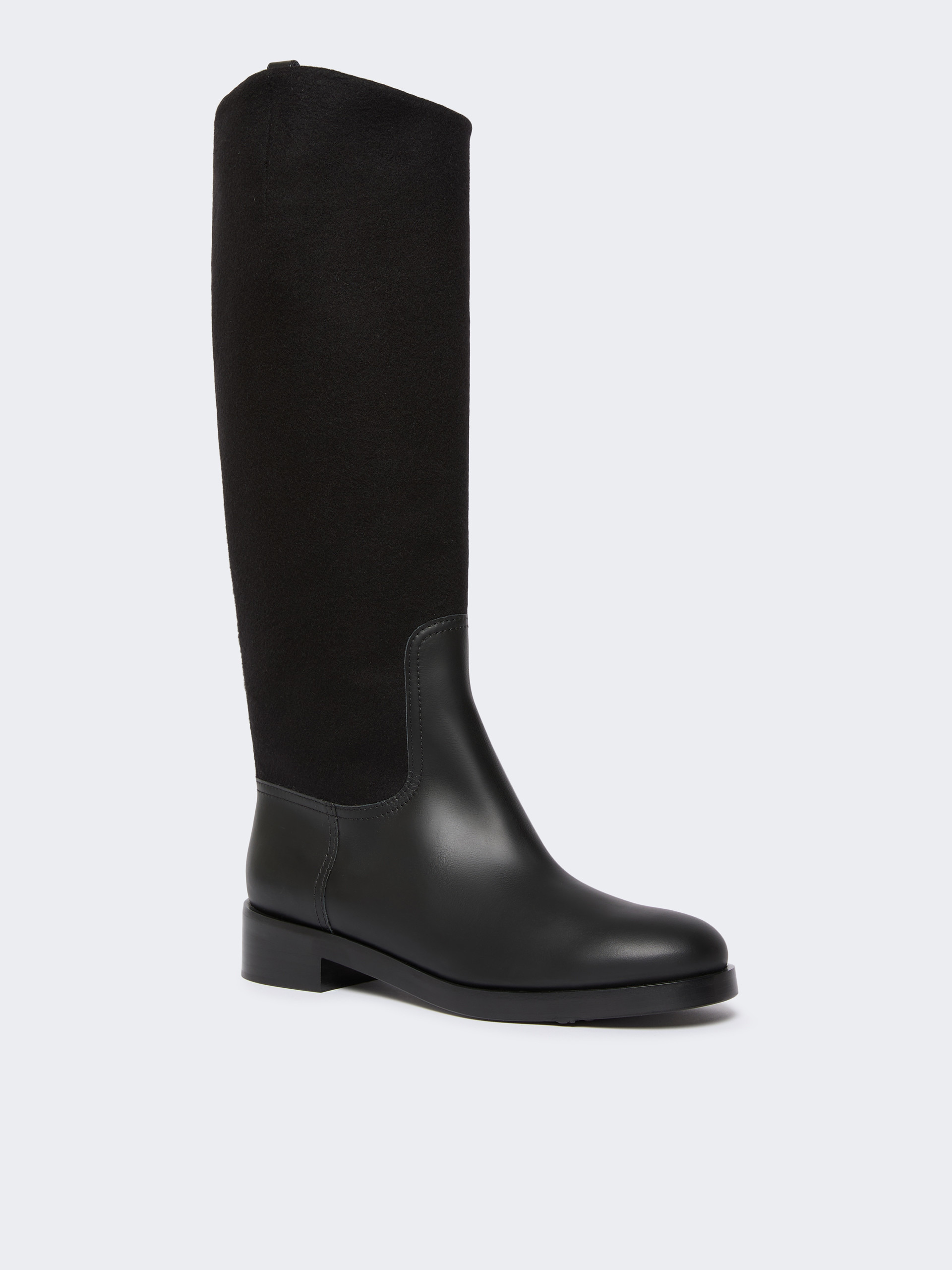 CAVALIEREWK Camel and leather boots - 2