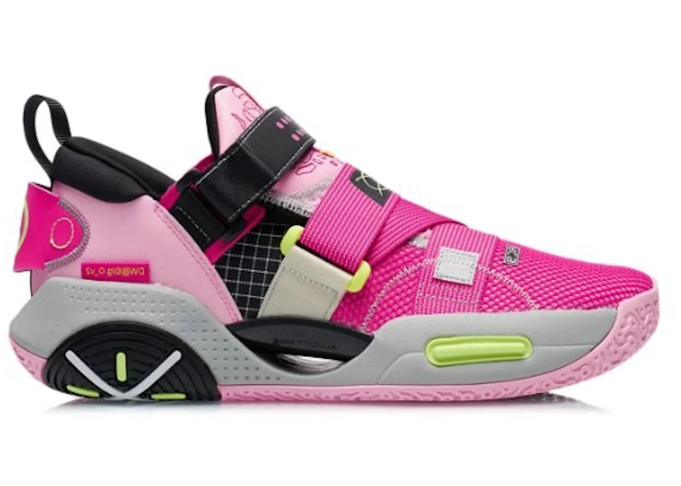 Li-Ning Wade All City 9 V2 Pink - 1