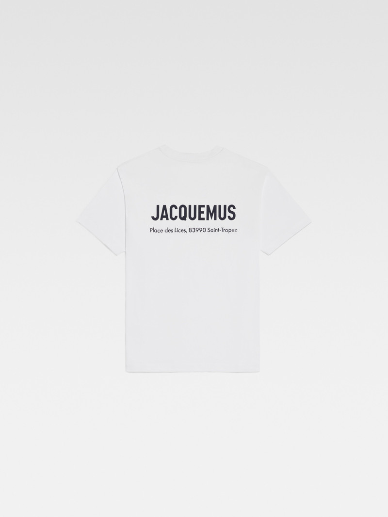 JACQUEMUS Le t-shirt adresse Saint Tropez Place des Lices outlook