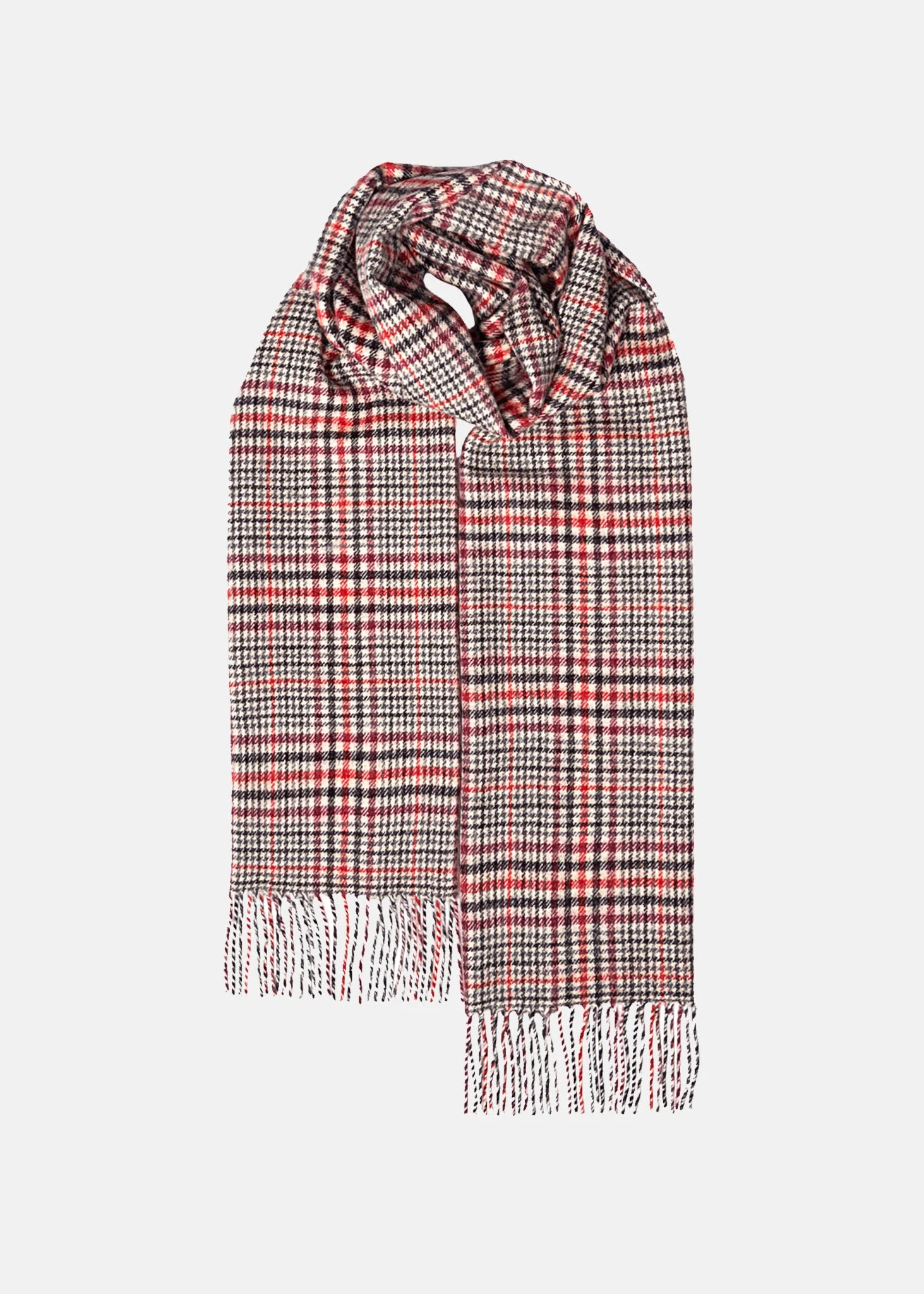 Unisex Oversized Lambswool Scarf Boleside - 1