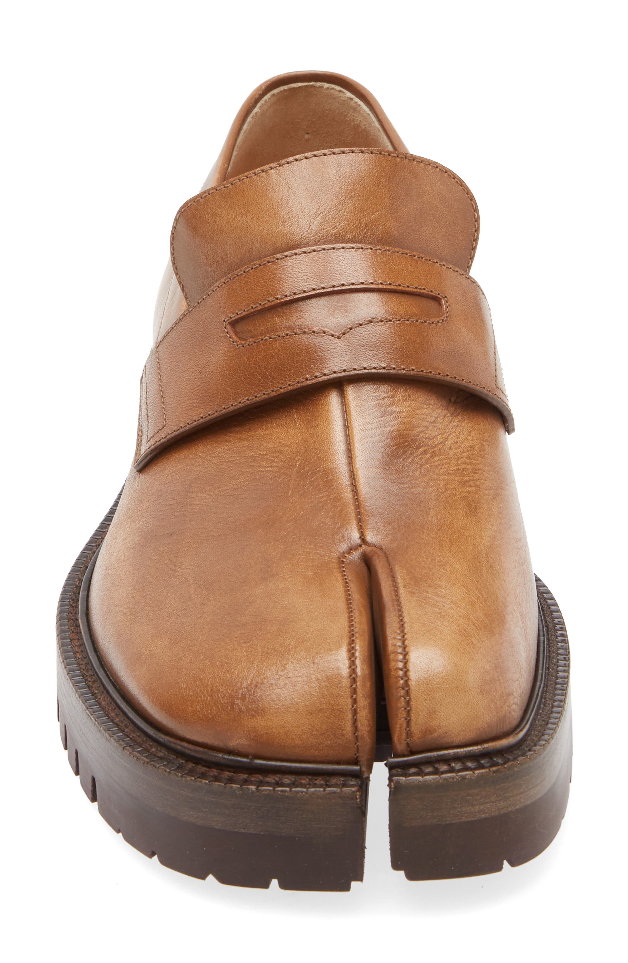 Maison Margiela Tabi County Penny Loafer in Safari Shade at Nordstrom - 4