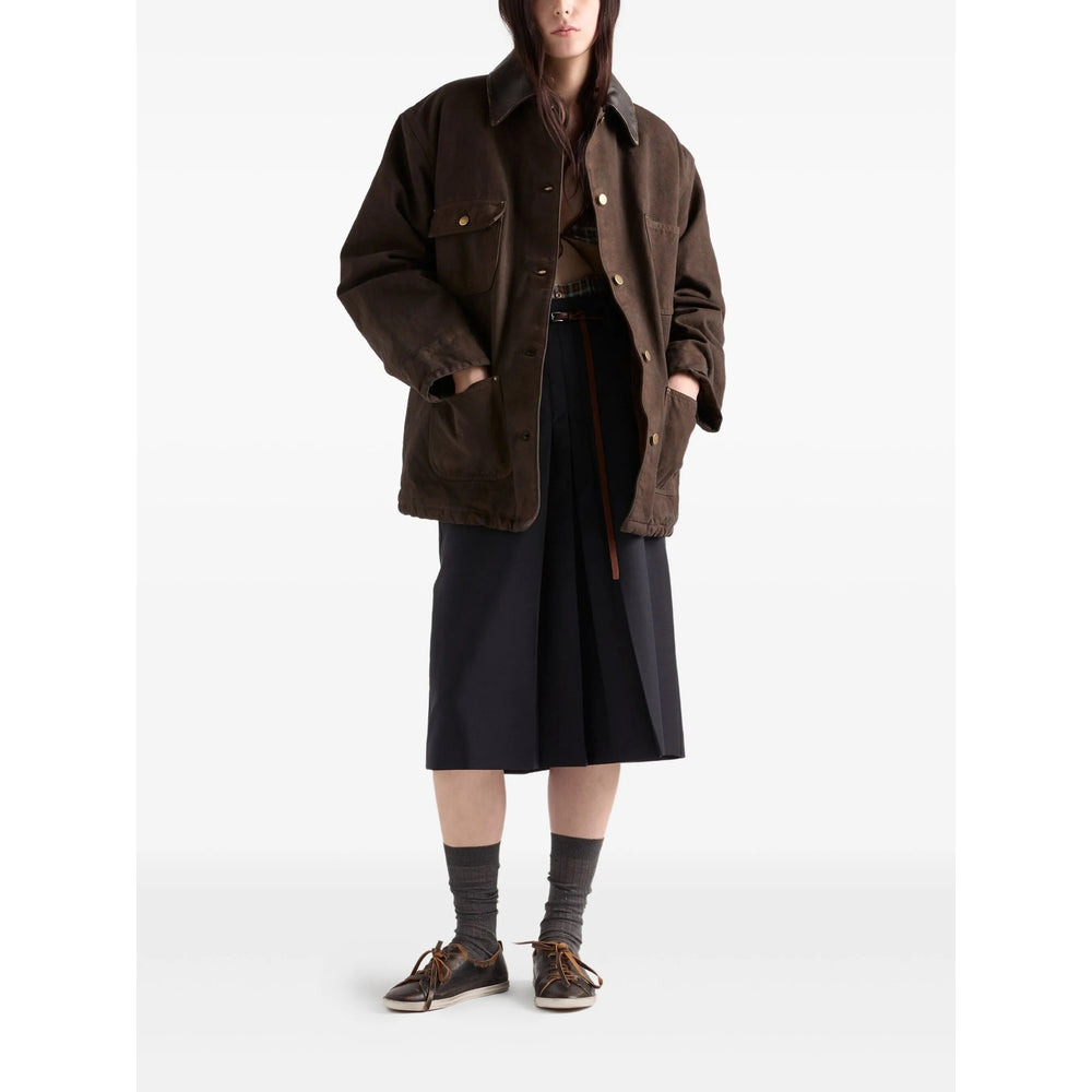 Prada Brown Jackets - Oversized Jackets Women - 2