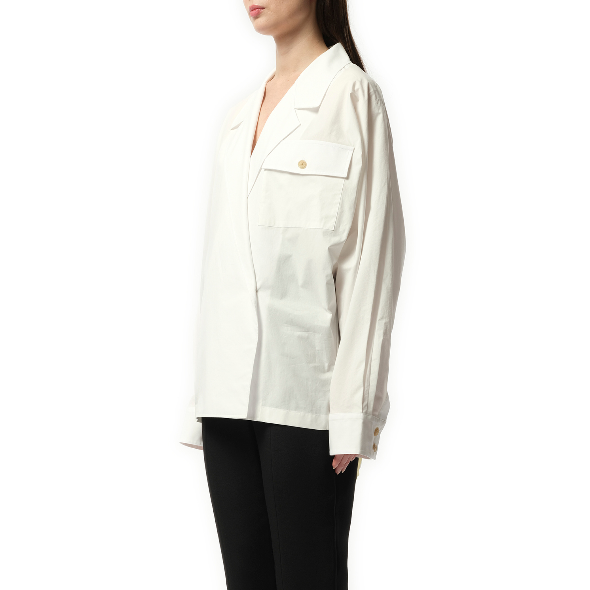 Garth Top in White - 5