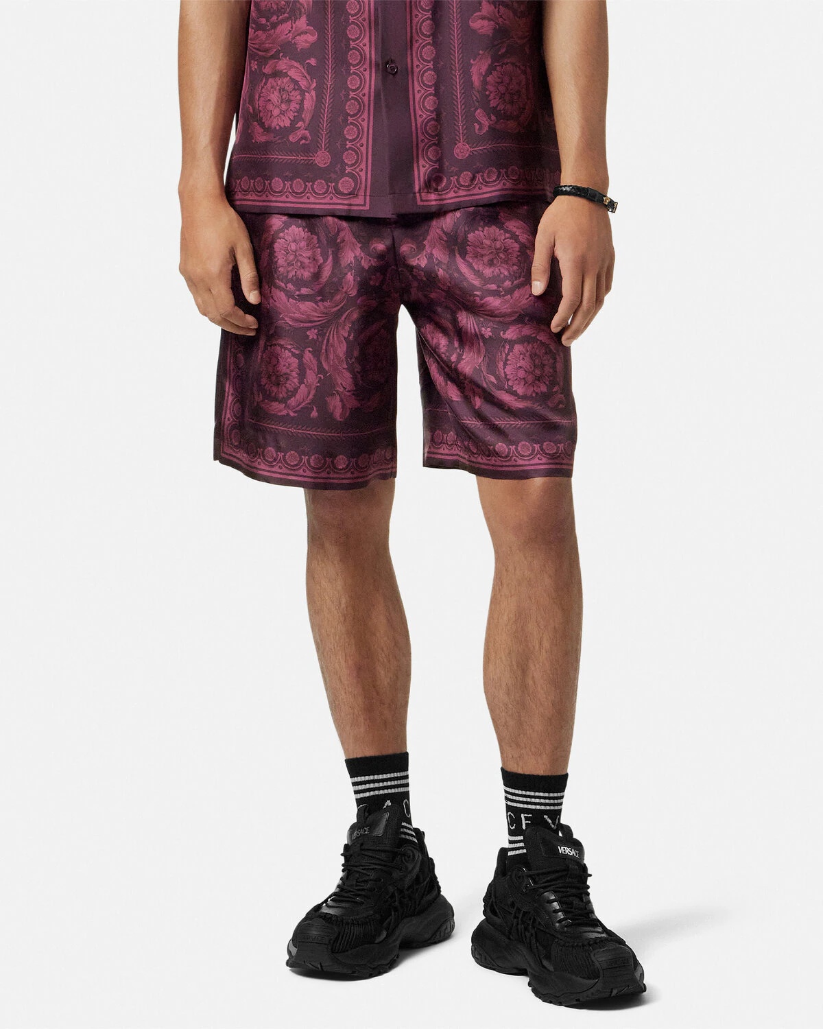 Barocco Silk Short - 4
