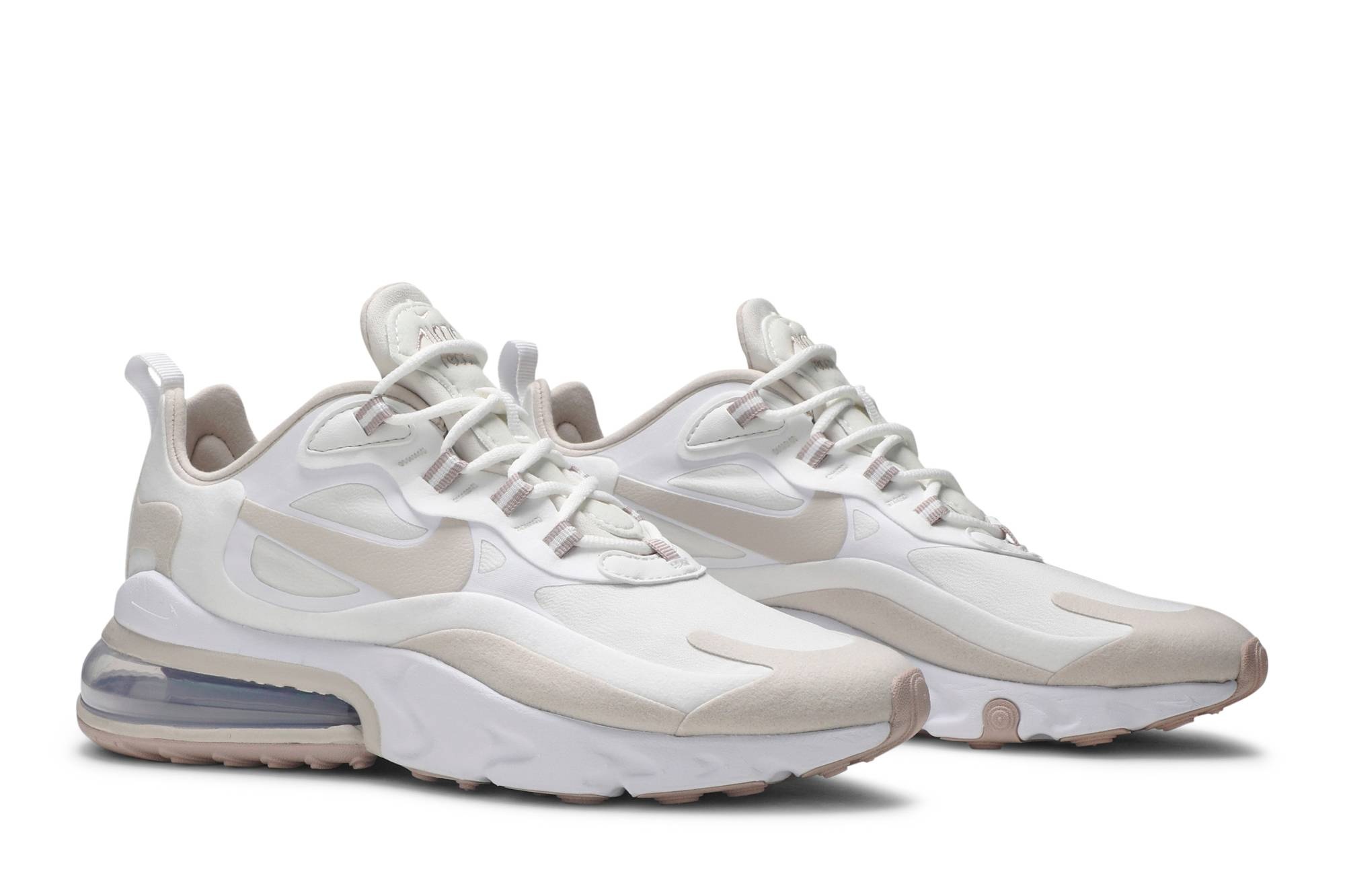 Wmns Air Max 270 React 'Summit White Orewood Brown' - 8