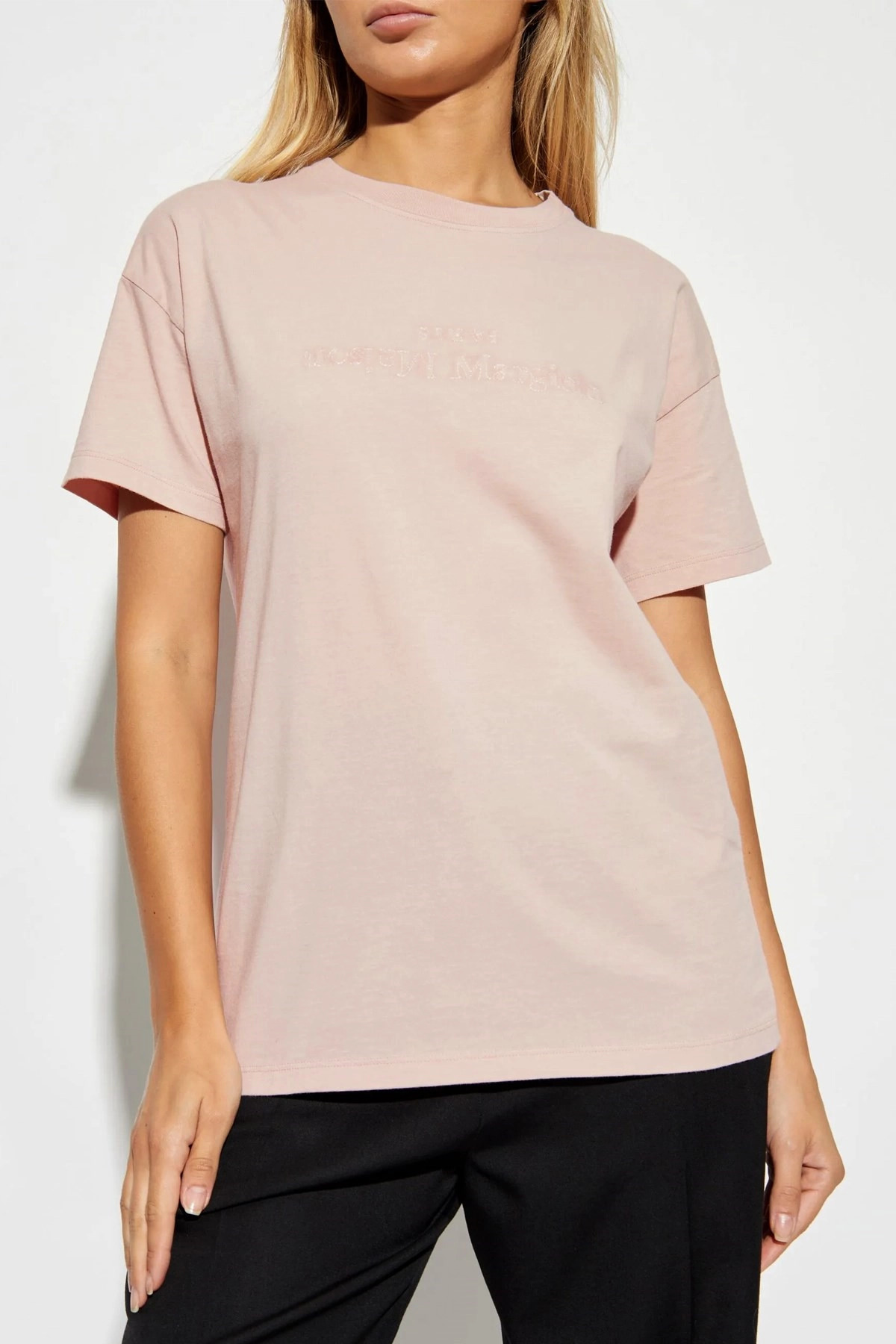 Logo embroidery t-shirt - 2