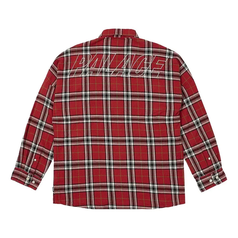 Palace Lumber Yak Shirt 'Red' P26SHT018 - 2