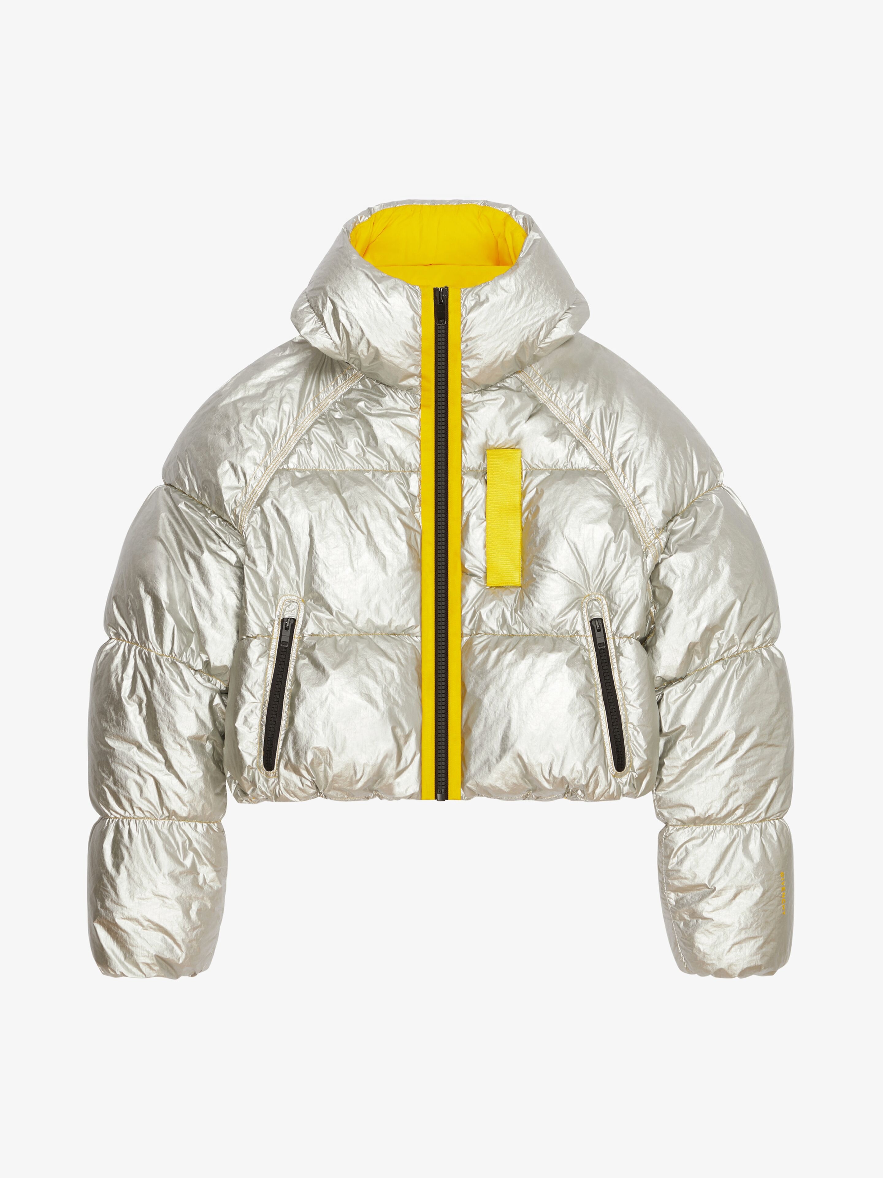Givenchy Cropped quilted padded ripstop jacket