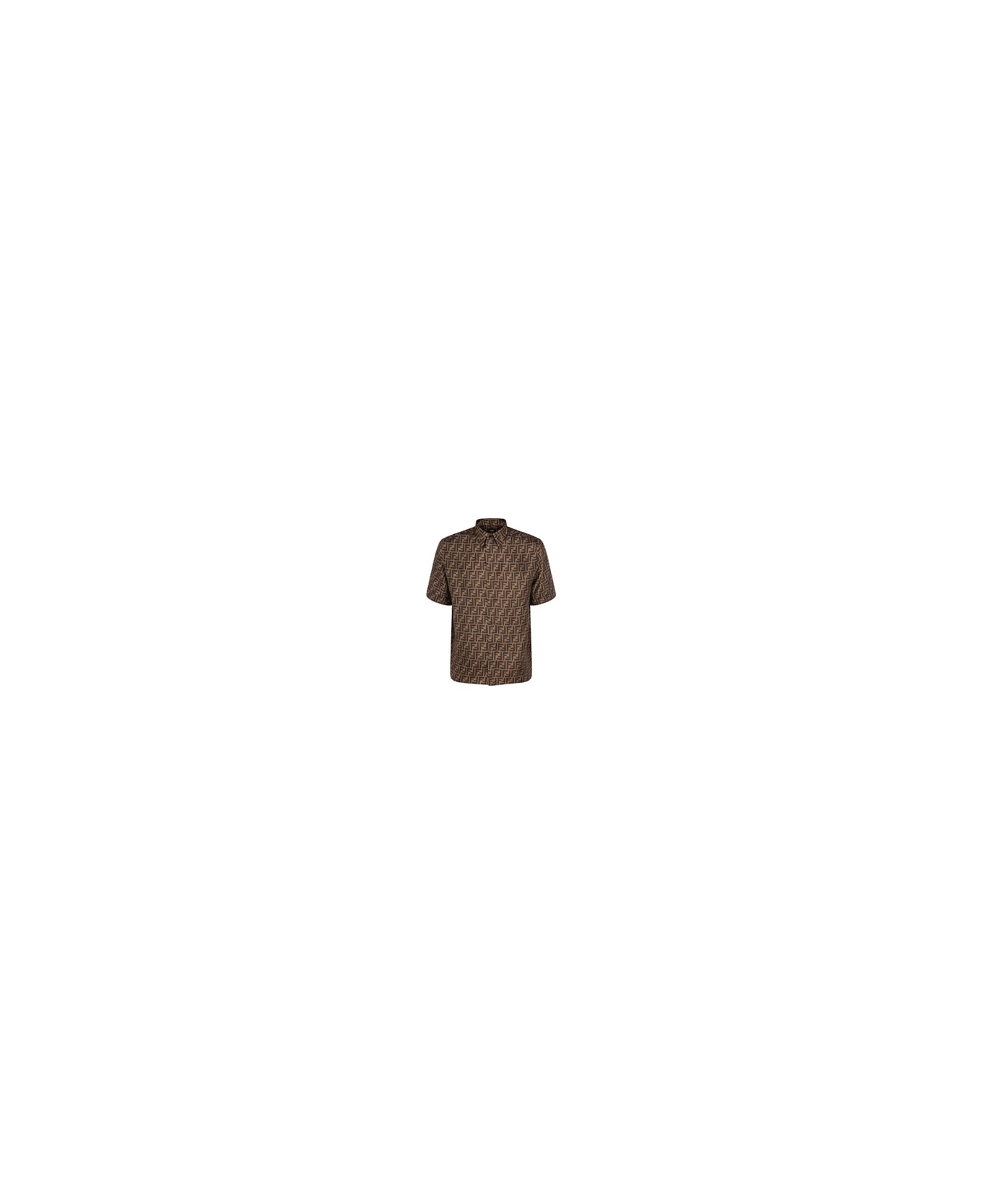 Ff Motif Short Sleeved Shirt - 4